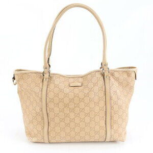 Gucci Guccissima leather tote bag shoulder Beige Tan